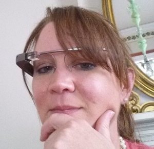 profile picture with google glasses