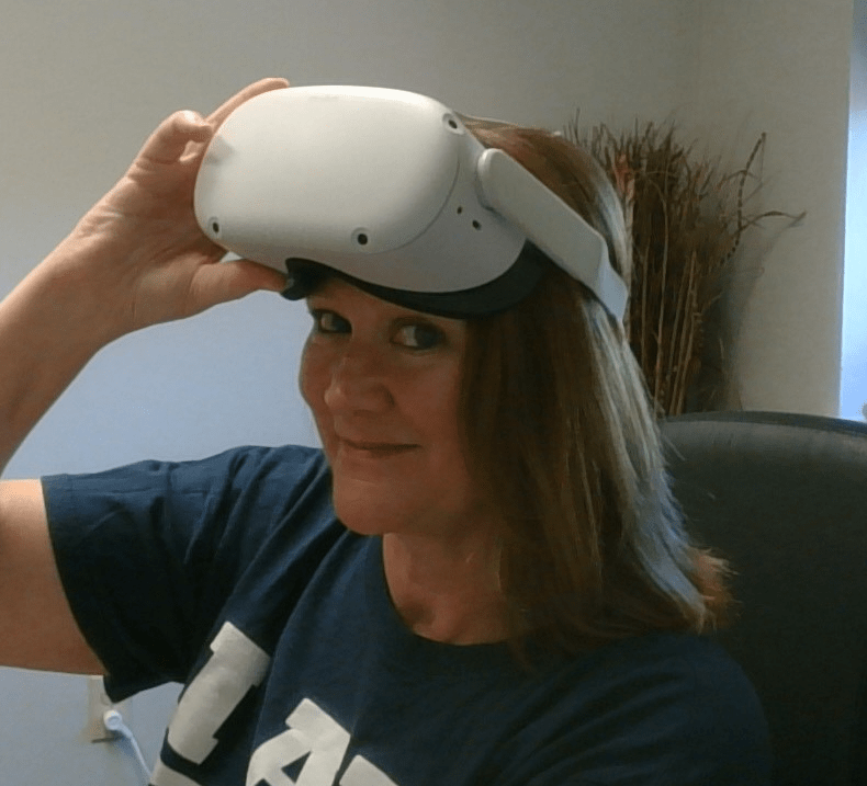 profile picture with oculus vr headset